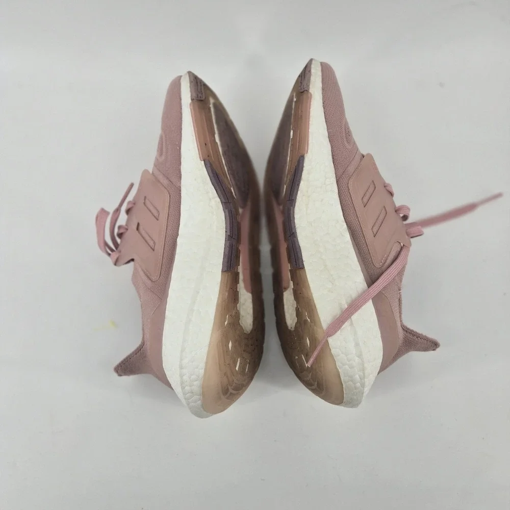 Adidas UltraBoost 22 Mauve Pink White Womens Size 9 US Athletic Sneakers Shoes